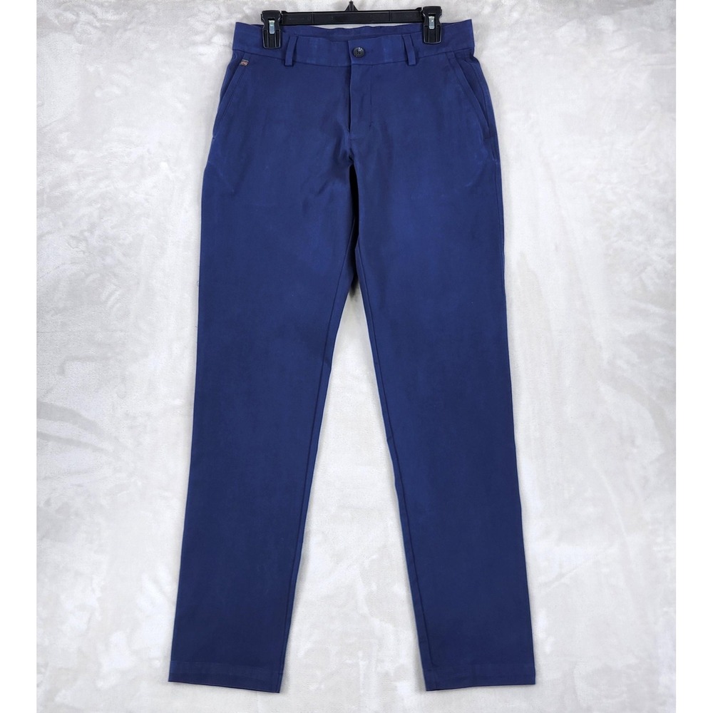 KJUS Pants Mens 32x32 Blue Classic Soft Cotton Tailored Fit Chino Golf K01077